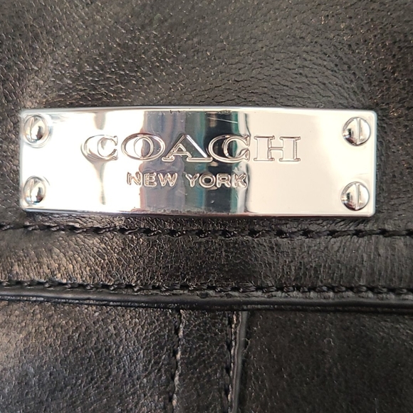 Coach Micha Calf Black Leather Boots - Picture 8 of 15